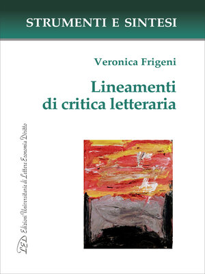 cover image of Lineamenti di critica letteraria